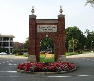 Augusta University sign