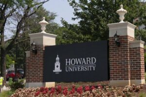 Howard University sign