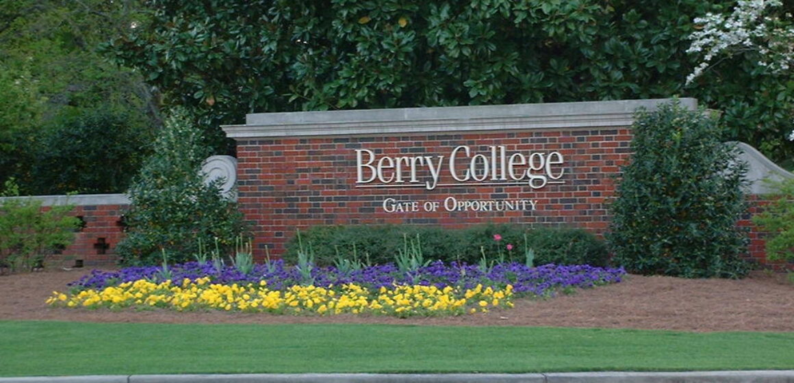 berry college sign