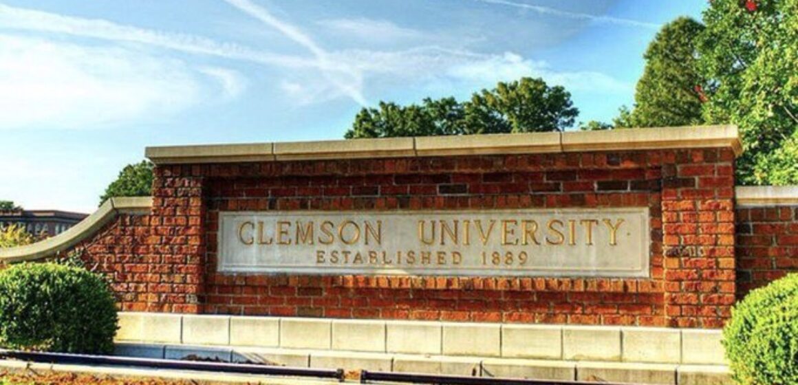 Clemson University Sign