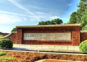 Clemson University Sign