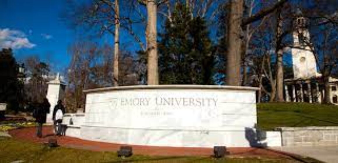 Emory University Sign